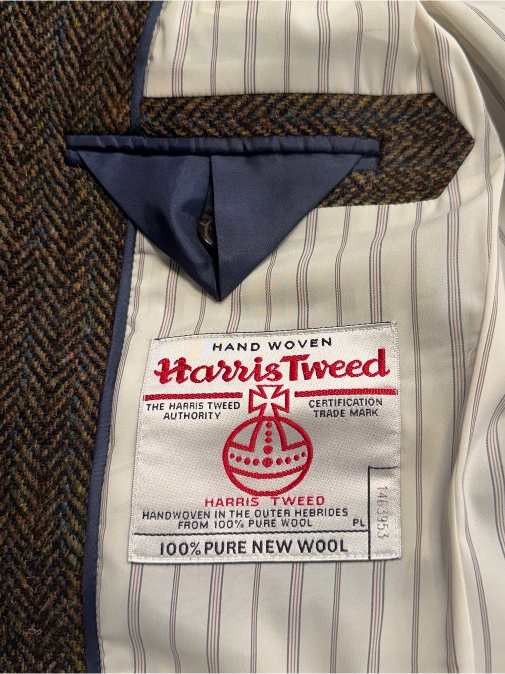 J.Crew Collection Rhodes Harris Tweed Wool Coat 6 NWOT - Picture 11 of 16